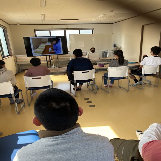 入社式